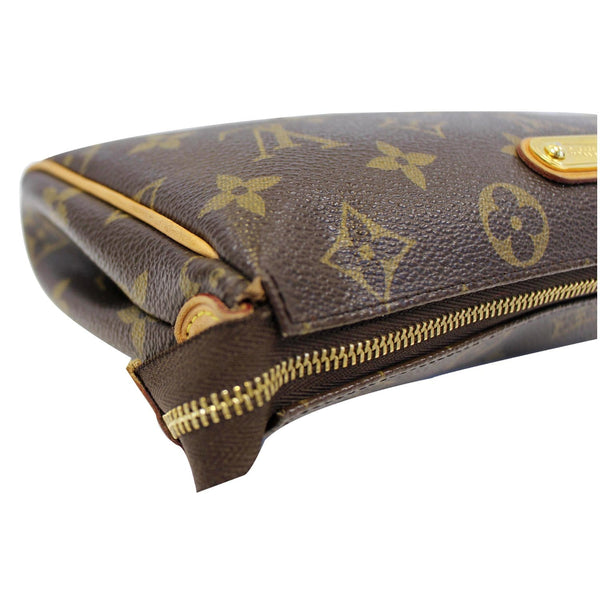 LOUIS VUITTON Pochette Eva Monogram Canvas Clutch Crossbody Bag-US