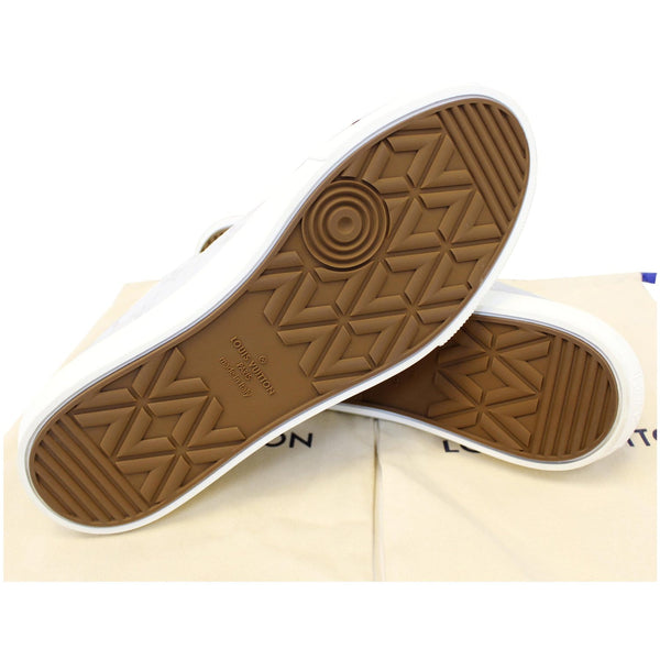 LOUIS VUITTON Trocadero Monogram Sneakers White US 9-US