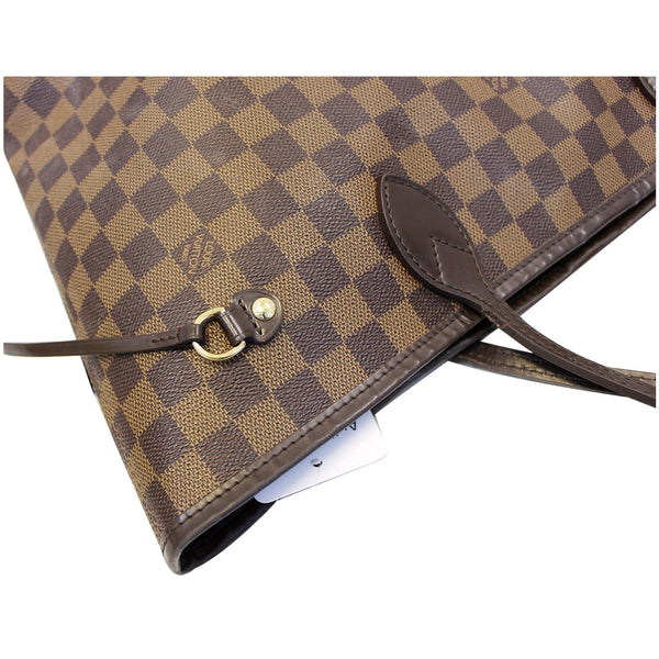 LOUIS VUITTON Neverfull MM Damier Ebene Tote Shoulder Bag-US