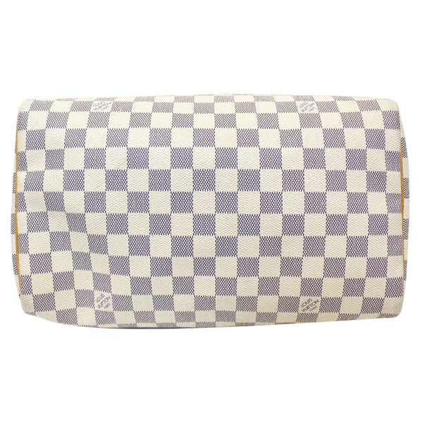 LOUIS VUITTON Speedy 30 Damier Azur Satchel Handbag-US