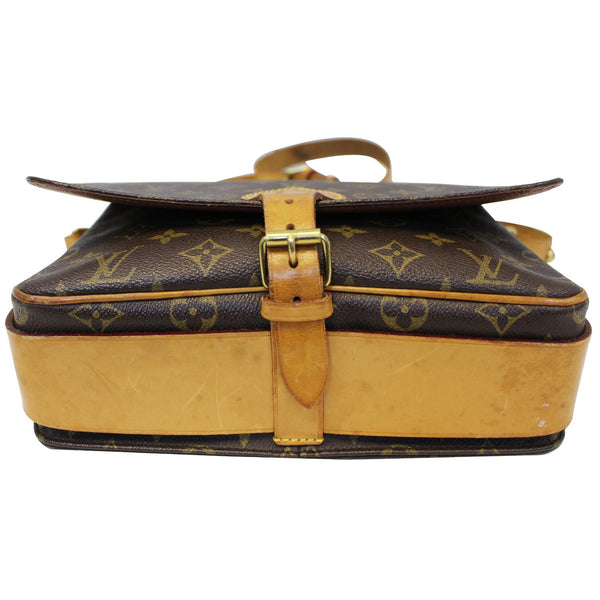 LOUIS VUITTON Cartouchiere MM Monogram Canavs Crossbody Bag Brown-US