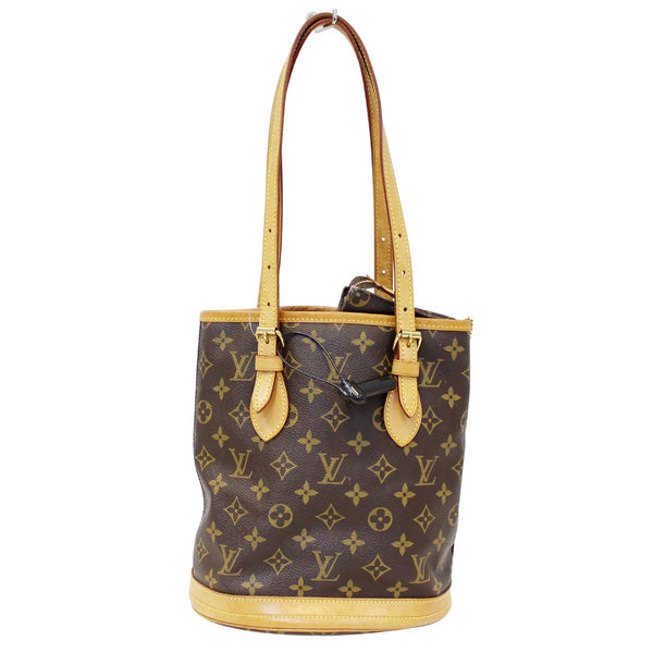 LOUIS VUITTON Bucket PM Monogram Canvas Shoulder Bag