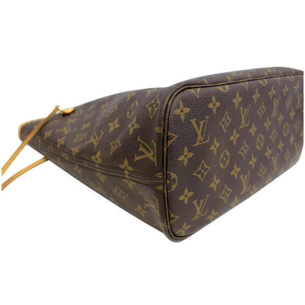 LOUIS VUITTON Monogram Canvas Neverfull MM Brown Tote Bag-US