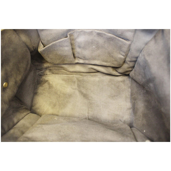 CELINE Drummed Calfskin Mini Luggage Tote Bag Dune-US