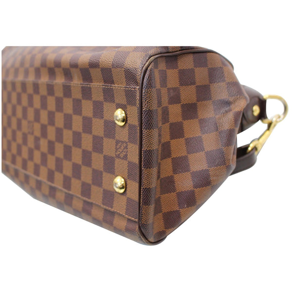 LOUIS VUITTON Trevi GM Damier Ebene Shoulder Handbag Brown