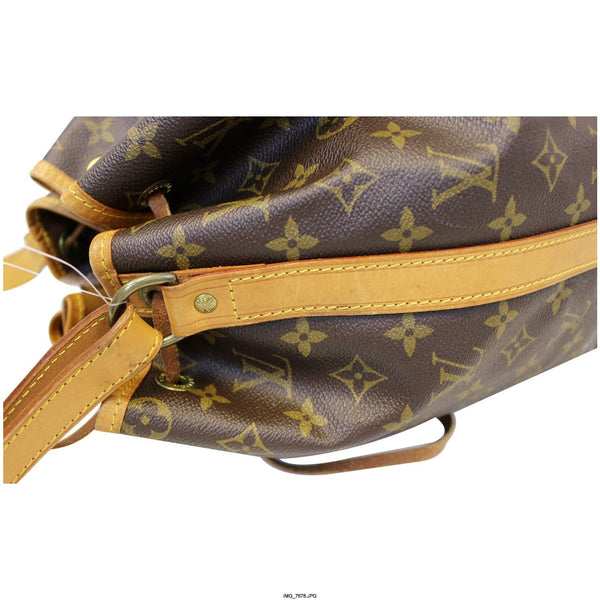 LOUIS VUITTON Large Noe Monogram Canvas Shoulder Bag Brown-US