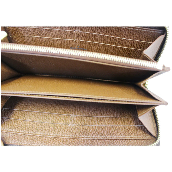 Louis Vuitton Zippy Monogram Canvas Brown Wallet