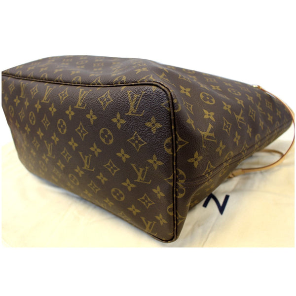 LOUIS VUITTON Neverfull GM Monogram Canvas Shoulder Bag Fuchsia-US
