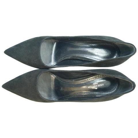 LV Rendez Vous Suede Leather pumps from top