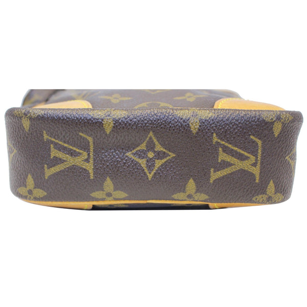 LOUIS VUITTON Danube Monogram Canvas Crossbody Bag Brown-US