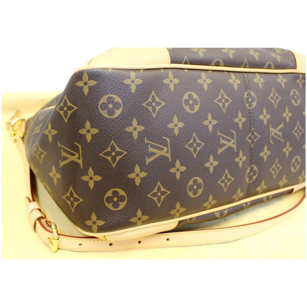 LOUIS VUITTON Estrela MM Monogram Canvas Shoulder Bag Brown