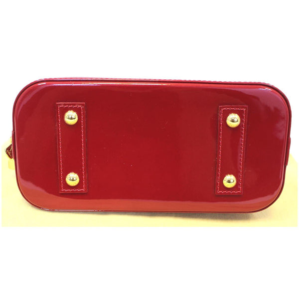 LOUIS VUITTON Alma BB Vernis Leather Satchel Crossbody Bag-US