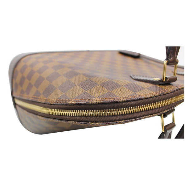 LOUIS VUITTON Alma MM Damier Ebene Satchel Bag Brown
