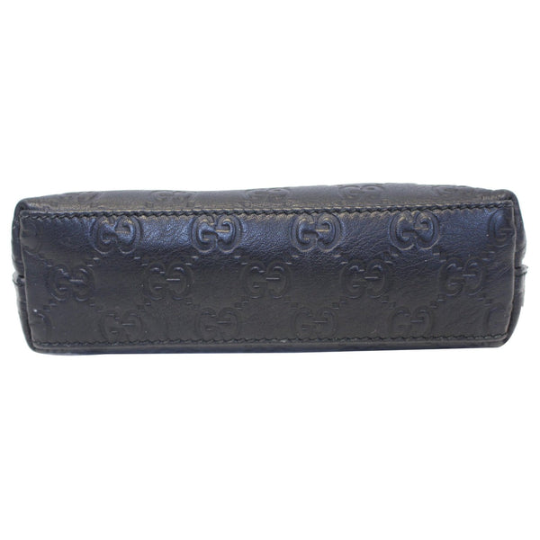 GUCCI Guccissima Cosmetic Case Bag Black 272367