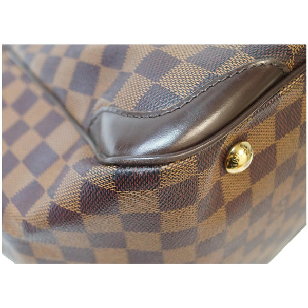 LOUIS VUITTON Verona MM Damier Ebene Shoulder Bag Brown