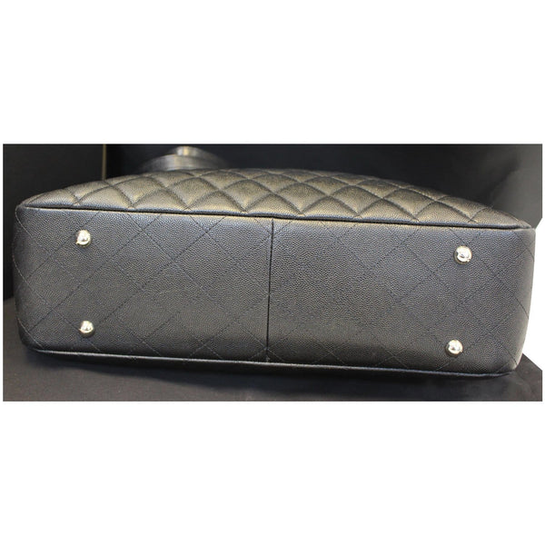 CHANEL Large Classic Caviar Leather Tote Bag Black-US