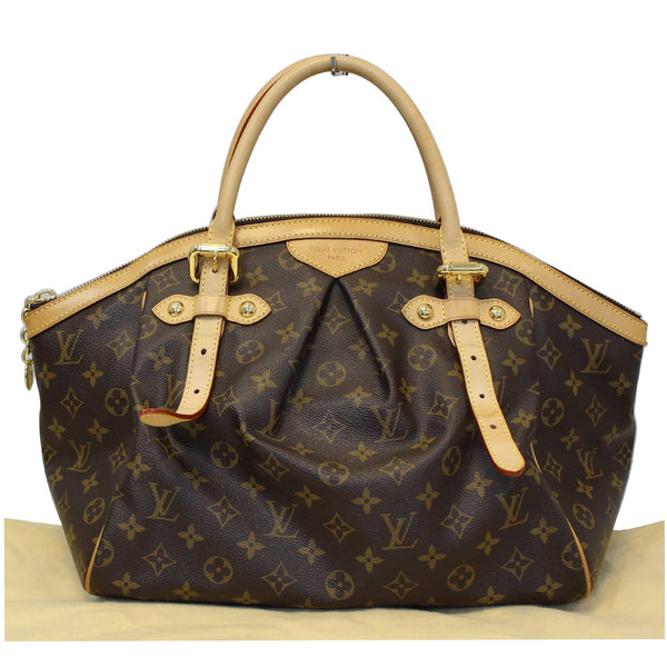 LOUIS VUITTON Tivoli GM Monogram Canvas Brown Shoulder Bag Brown