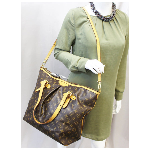 LOUIS VUITTON Palermo GM Monogram Canvas Tote Shoulder Bag-US