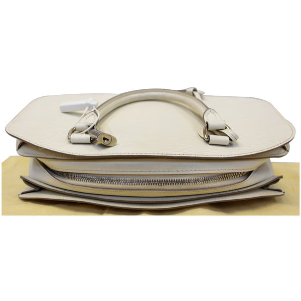LOUIS VUITTON Pont Neuf PM Epi Leather Satchel Bag Ivory-US