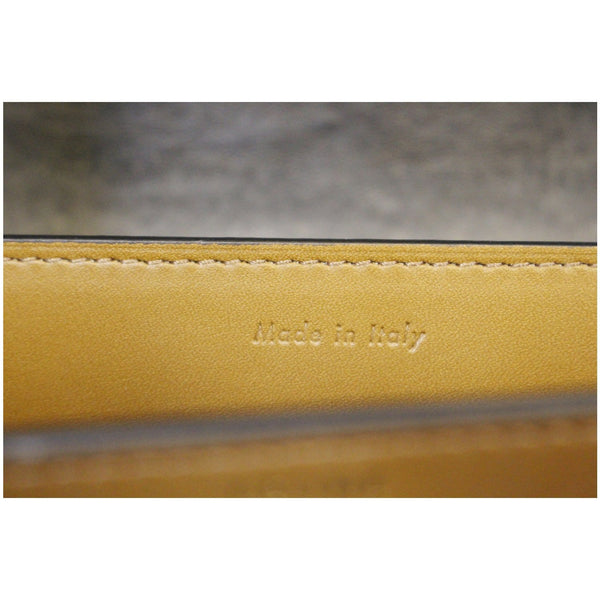 CELINE Bicolor Calfskin Leather Medium Case Shoulder Bag-US