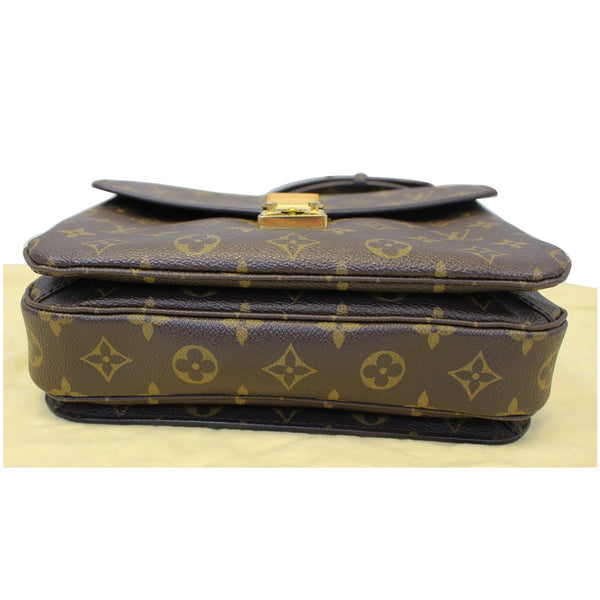 LOUIS VUITTON Metis Pochette Monogram Canvas Crossbody Bag Brown