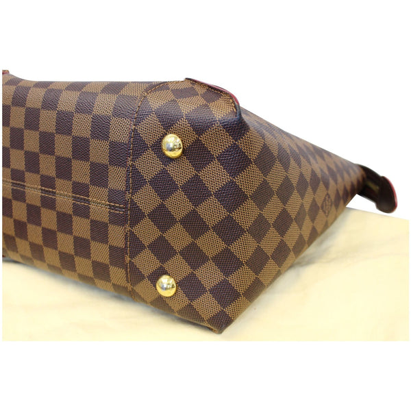 Louis Vuitton Caissa MM Damier Ebene Tote Bag Women
