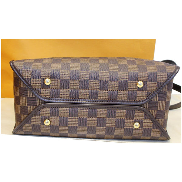 LOUIS VUITTON Duomo Damier Ebene Crossbody Bag Brown