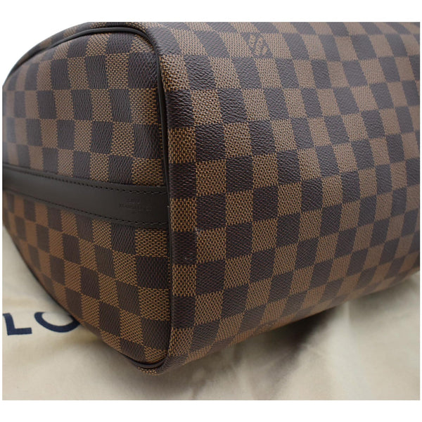 LOUIS VUITTON Speedy 30 Bandouliere Damier Ebene Shoulder Bag Brown
