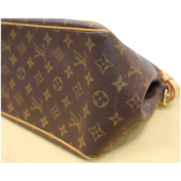 Louis Vuitton Batignolles Vertical Monogram Canvas Bag brown