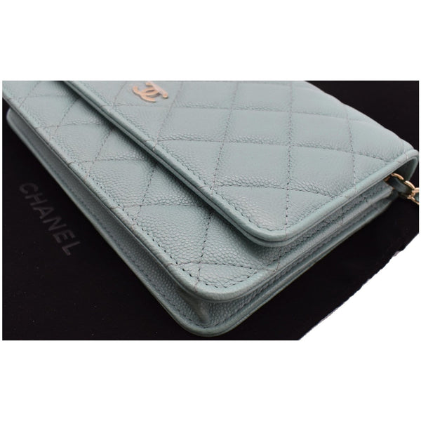 Chanel CC WOC Caviar Leather Wallet On Chain Shoulder Bag