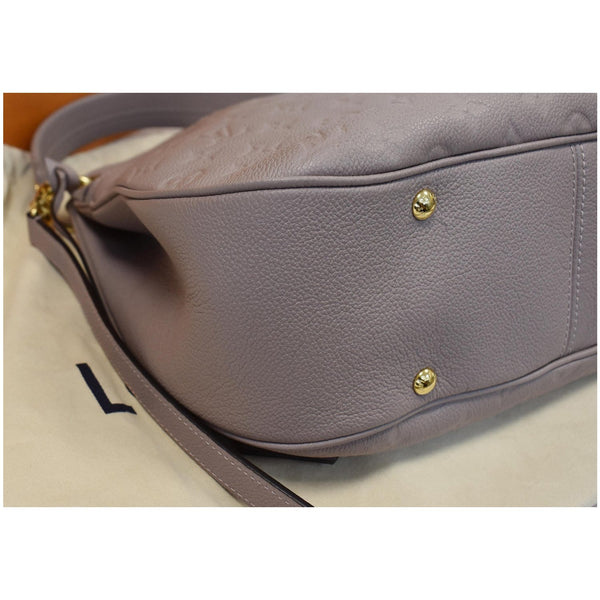 LOUIS VUITTON Spontini Empreinte Leather Shoulder Bag Mastic