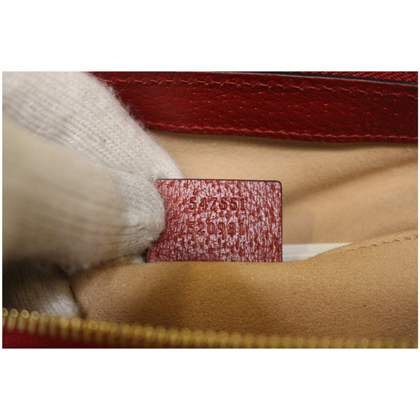 Gucci Ophidia GG Flora Supreme Small Tote Bag Red 547551