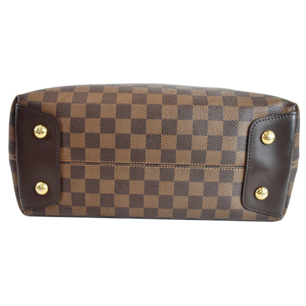 LOUIS VUITTON Duomo Hobo Damier Ebene Hobo Bag Brown