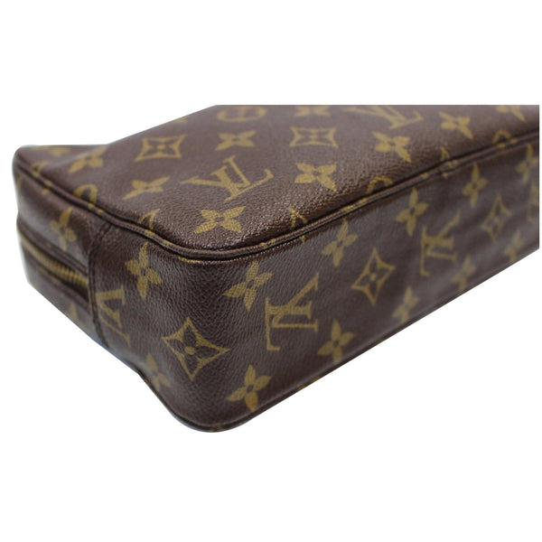 LOUIS VUITTON Trousse Toilette 23 Monogram Canvas Cosmetic Pouch Brown