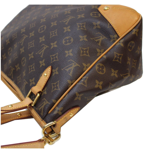 LOUIS VUITTON Estrela MM Monogram Canvas Shoulder Bag Brown