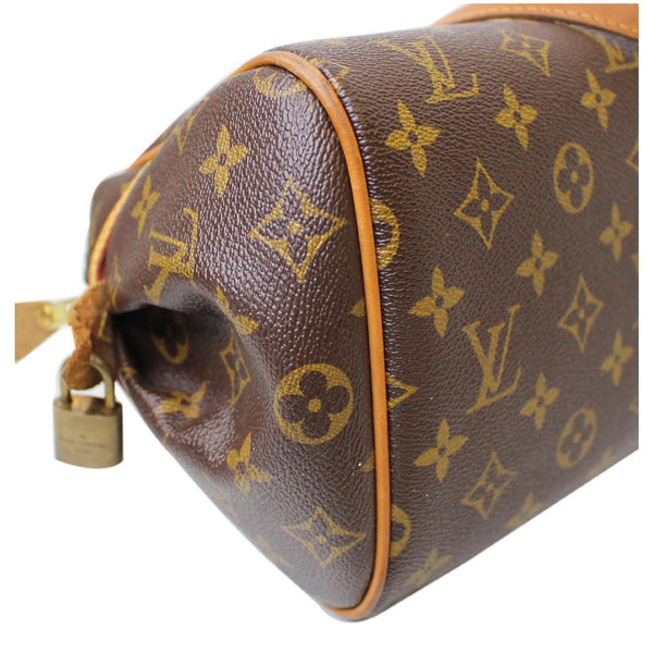 LOUIS VUITTON Montorgueil PM Monogram Canvas Shoulder Bag Brown