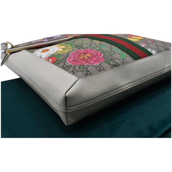 Gucci Ophidia GG Flora Vertical Shopping Tote Bag