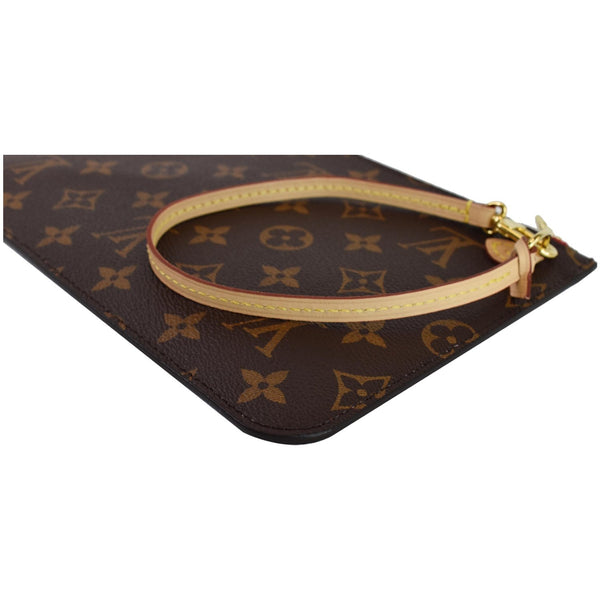 Louis Vuitton Monogram Canvas Neverfull MM Band Pouch - hand strip
