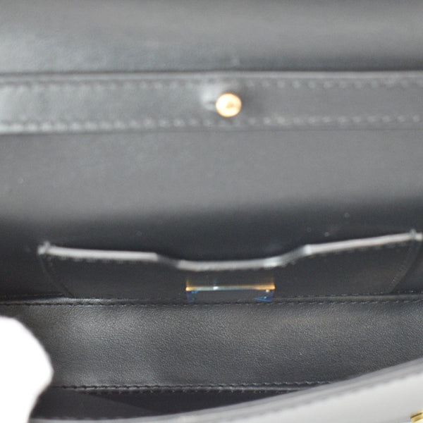 DOLCE & GABBANA DG Girl Leather Crossbody Bag Black