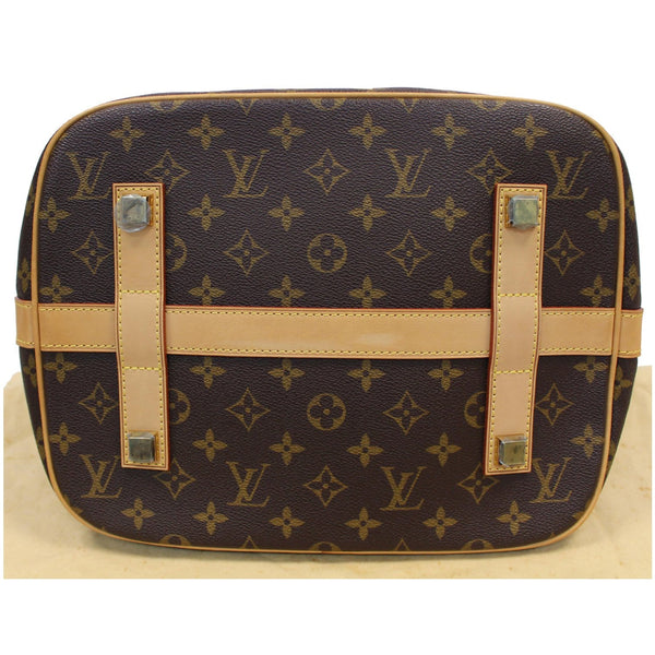 LOUIS VUITTON Neo Monogram Canvas Shoulder Bag Brown