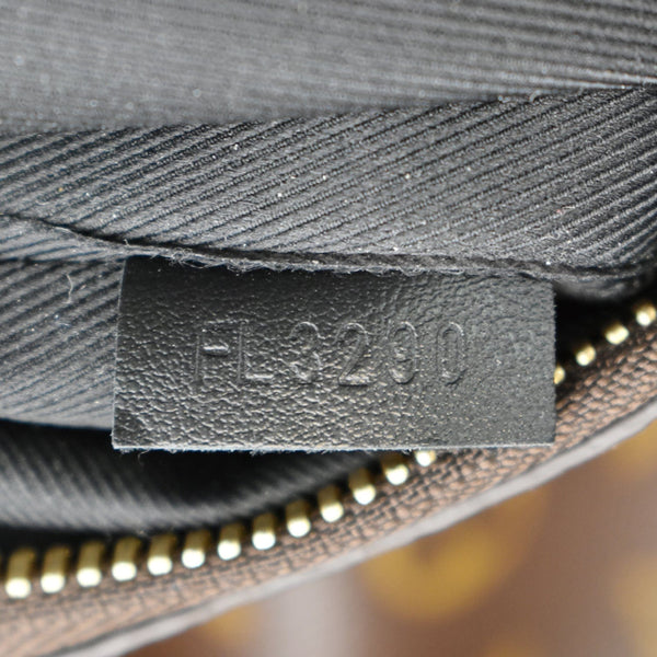 LOUIS VUITTON Odeon NM MM Monogram Shoulder Bag Black/Brown