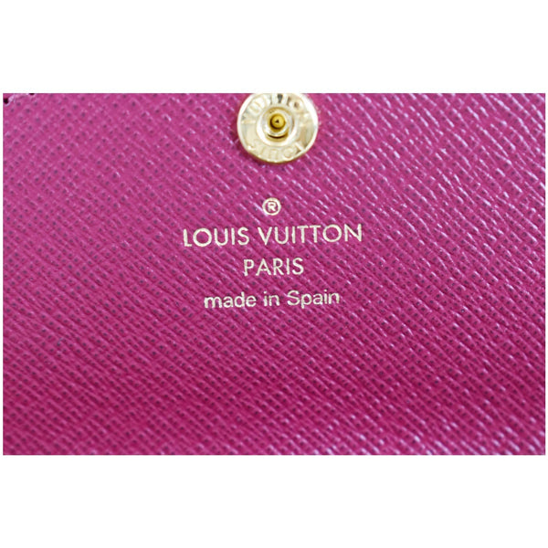 LOUIS VUITTON Rosalie Monogram Canvas Coin Purse Brown