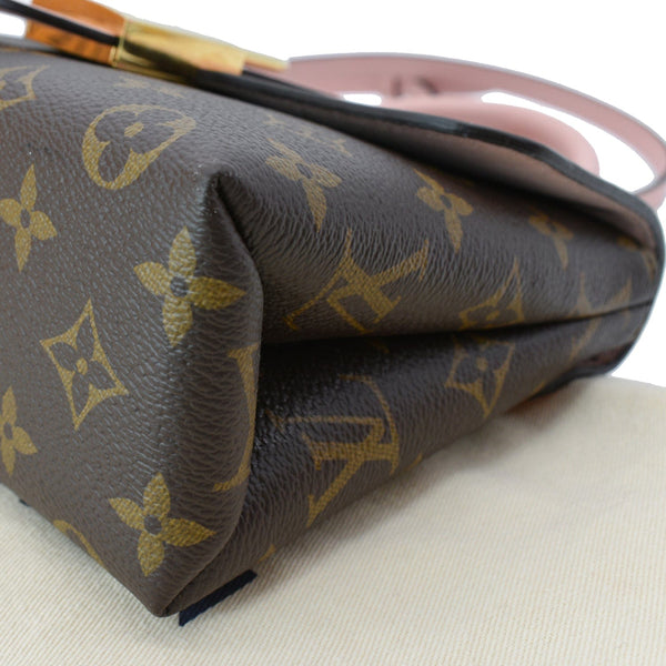 LOUIS VUITTON Locky BB Monogram Canvas Crossbody Bag Rose Poudre