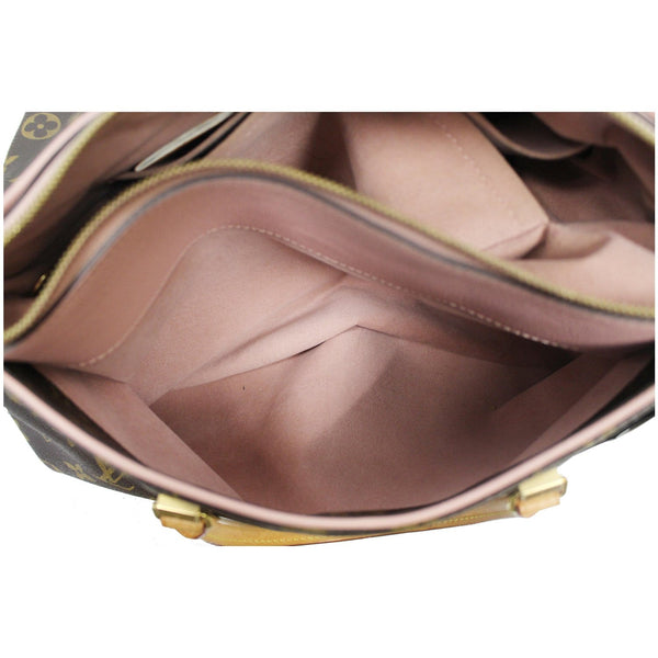 soft inner look LV Pallas Monogram Canvas Shoulder Bag