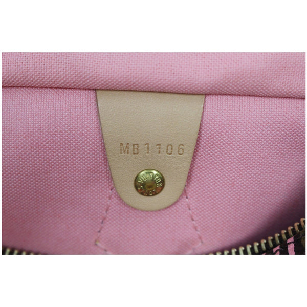 Louis Vuitton Speedy 30 Jungle Dots Palm Springs Bag tag number