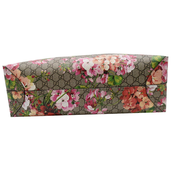 GUCCI Blooms Reversible Floral GG Canvas Tote Bag Multicolor 368571