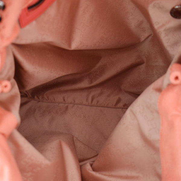 STELLA MCCARTNEY Falabella Large Faux Leather Chain Shoulder Bag Red