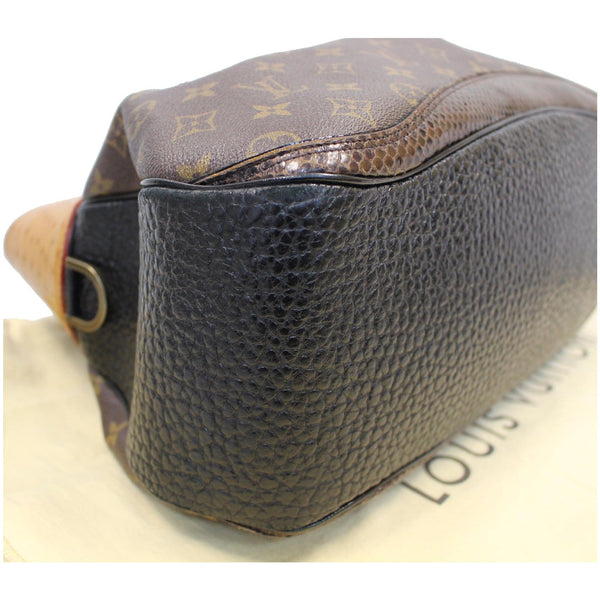 LOUIS VUITTON Oskar Waltz Monogram Canvas Shoulder Bag Brown