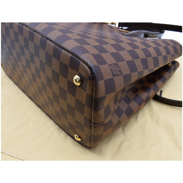 LOUIS VUITTON Kensington Damier Ebene Shoulder Bag Brown