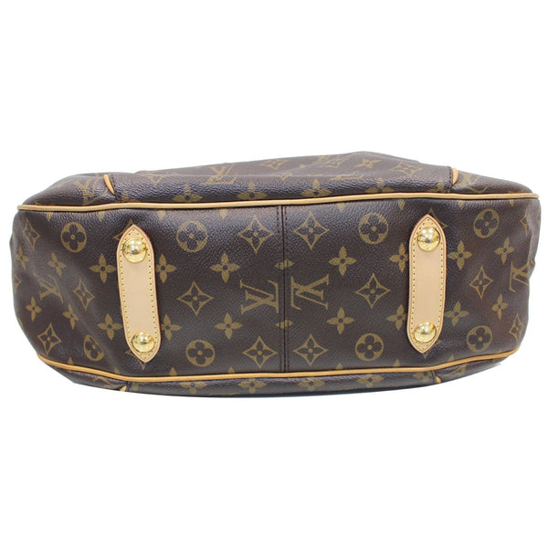 Lv Galliera PM Monogram Canvas Shoulder Bag Back View